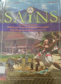 SAINS Jurnal Ilmiah STP Sahid Vol. 2, No. 1