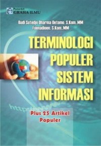 Terminologi Populer Sistem Informasi