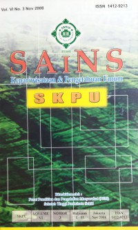 SAINS Kepariwisataan & Pengetahuan Umum Vol. 6, No. 3