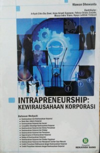 Intrapreneurship: Kewirausahaan Korporasi