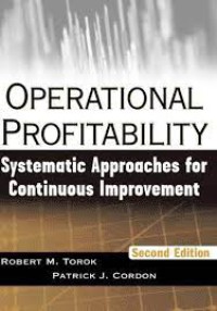 Image of Operational Profitability : Systematic Approaches For Continuous Improvement