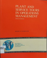 Plant And Service Tours In Operations Management