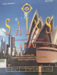 SAINS Kepariwisataan & Pengetahuan Umum (SKPU). Vol 9, No. 1