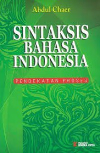 Sintaksis Bahasa Indonesia: Pendekatan Proses