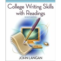 College Writing Skills With Readings