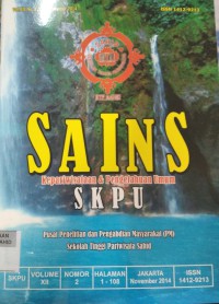 SAINS Kepariwisataan & Pengetahuan Umum (SKPU) Vol. 12, No. 2