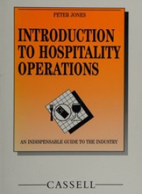 Introduction To Hospitality Operations