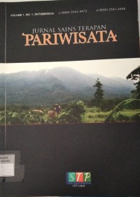 Jurnal Sains Terapan Pariwisata Vol. 1, No. 1