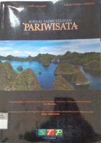 Jurnal Sains Terapan Pariwisata Vol. 2, No. 2