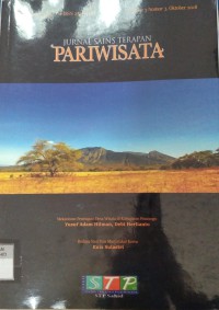 Jurnal Sains Terapan Pariwisata Vol. 3, No. 3