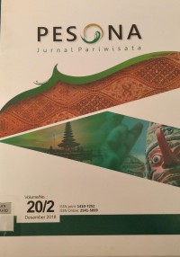 Pesona : Jurnal Pariwisata Vol. 20, No. 2