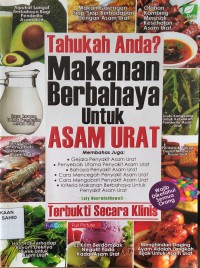 Tahukah Anda Makanan Berbahaya untuk Asam Urat