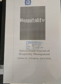 International Journal of Hospitality Management Vol. 46 (APR)