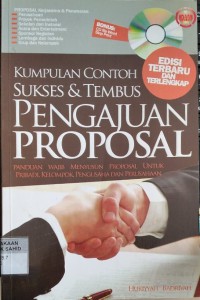 Kumpulan Contoh Sukses dan Tembus Pengajuan Proposal