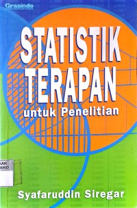 Statistik Terapan untuk Penelitian