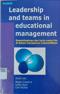 Leadership And Teams In Educational Management