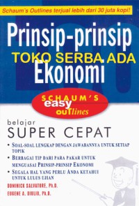 Prinsip-Prinsip Ekonomi