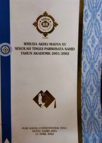 Wisuda 15 Politeknik Sahid 2002