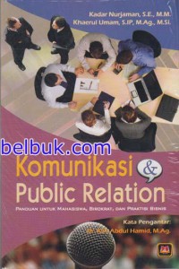 Komunikasi dan Public Relation