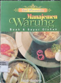 Manajemen Warung : Buah dan Sayur Olahan