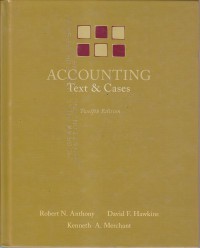 Accounting : Text & Cases