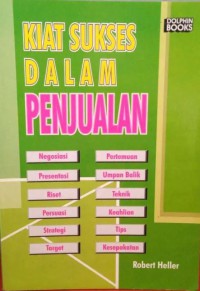 Kiat Sukses Dalam Penjualan