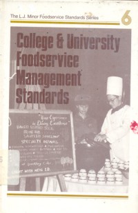 College & University FoodService Management Standarts