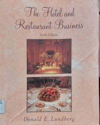 The Hotel And Restaurant Business