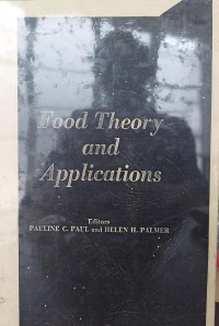 Food Theory And Applications