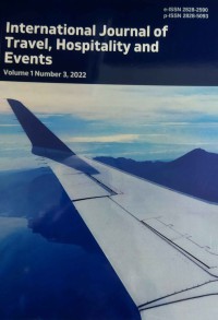 International Journal of Travel, Hospitality and Events Vol. 1, No. 3 Tahun 2022