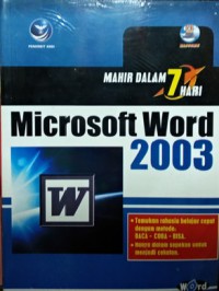 Mahir dalam 7 hari: Microsoft Word 2003