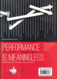 Performance without Passion is Meaningless