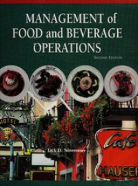 Management Of Food And Beverage Operations