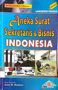 Aneka Surat Sekretaris dan Bisnis Indonesia