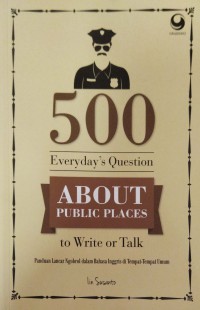 500 Everyday's Question About Public Places To Write Or Talk