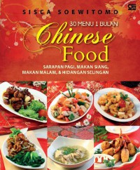 30 menu 1 bulan Chinese Food