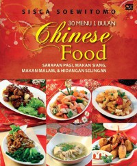 30 menu 1 bulan Chinese Food