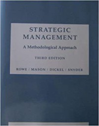Image of Strategic Management : A Methodological Approach