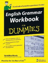 Image of English Grammar Workbook For Dummies