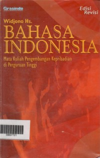 Image of Bahasa Indonesia : Mata Kuliah Pengembangan Kepribadian di Perguruan Tinggi