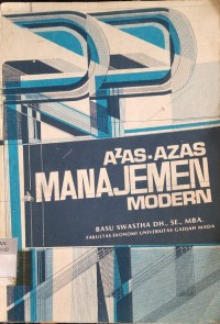 Image of Azas-Azas Manajemen Modern