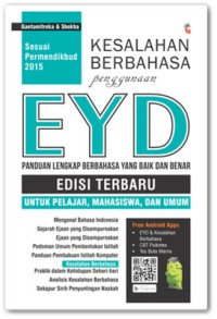 Image of Kesalahan Berbahasa Penggunaan EYD