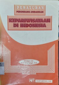 Image of Peraturan Perundang-Undangan Kepariwisataan Di Indonesia