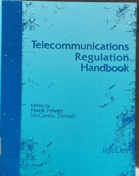 Image of Telecommunications Regulation Handbook