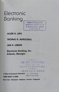 Image of Electronic Banking