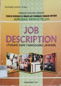 Image of Job Description : Tugas dan Tanggung Jawab