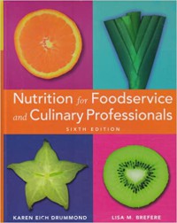 Image of Nutrition For Foodservice And Culinary Professionals