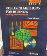 Image of Metodologi Penelitian untuk Bisnis