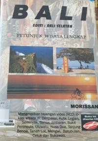 Image of BALI : Petunjuk Wisata Lengkap