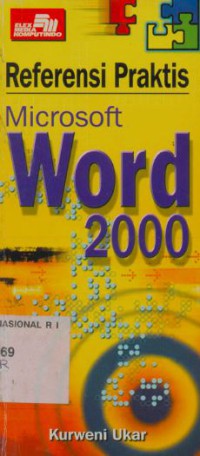 Image of Referensi Praktis Microsoft Word 2000